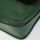 LOUIS VUITTON Epi Cartouchiere MM Shoulder Bag Green M52244 LV Auth hk2184-14
