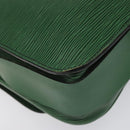 LOUIS VUITTON Epi Cartouchiere MM Shoulder Bag Green M52244 LV Auth hk2184-17