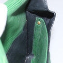 LOUIS VUITTON Epi Cartouchiere MM Shoulder Bag Green M52244 LV Auth hk2184-23