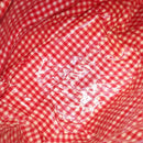 BURBERRY Blue Label Tote Bag Canvas Red Beige Auth hk2190-10