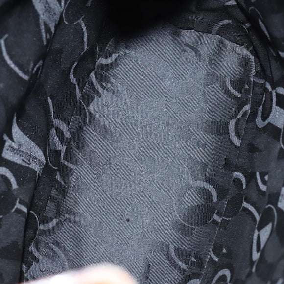 Salvatore Ferragamo Shoulder Bag Canvas Brown Auth hk2205