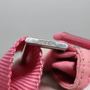 PRADA Shoulder Bag Nylon Pink Silver Auth hk2215-19