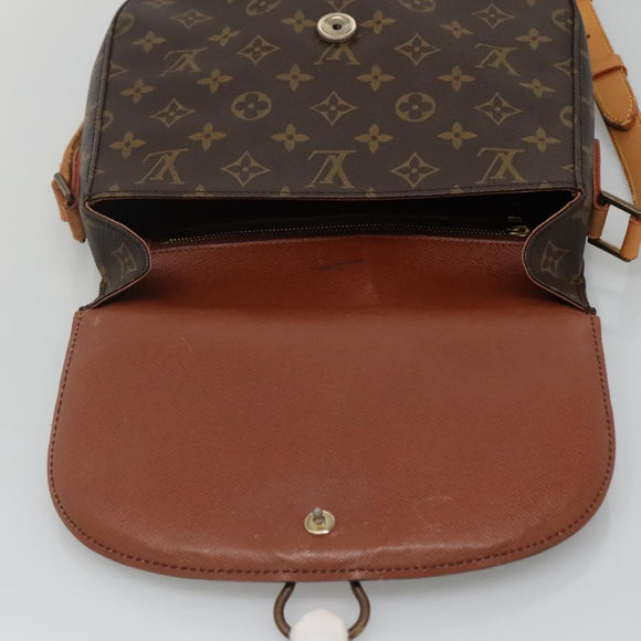 LOUIS VUITTON Monogram Saint Cloud GM Shoulder Bag M51242 LV Auth hk2231