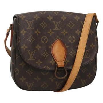 LOUIS VUITTON Monogram Saint Cloud GM Shoulder Bag M51242 LV Auth hk2231