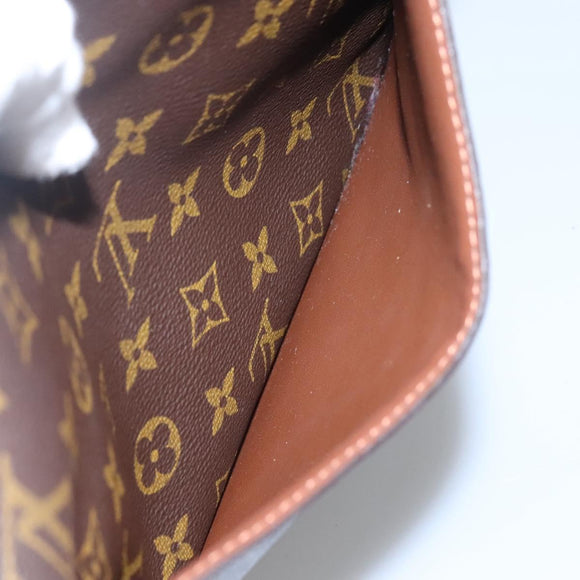 LOUIS VUITTON Monogram Saint Cloud GM Shoulder Bag M51242 LV Auth hk2231