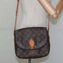 LOUIS VUITTON Monogram Saint Cloud GM Shoulder Bag M51242 LV Auth hk2231-25