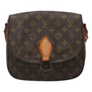 LOUIS VUITTON Monogram Saint Cloud GM Shoulder Bag M51242 LV Auth hk2231-13
