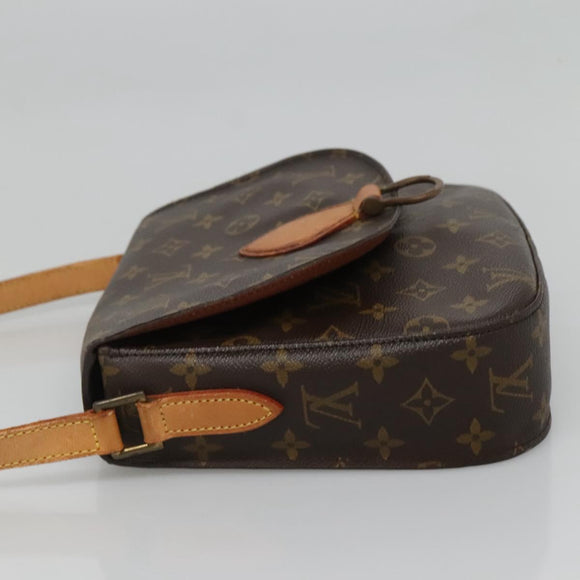 LOUIS VUITTON Monogram Saint Cloud GM Shoulder Bag M51242 LV Auth hk2231