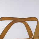 LOUIS VUITTON Monogram Vernis Houston Hand Bag Beige M91004 LV Auth hk2233-8