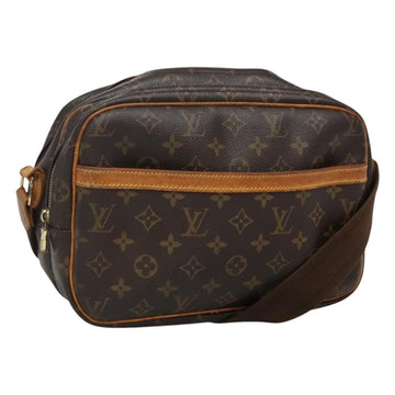 LOUIS VUITTON Monogram Reporter PM Shoulder Bag M45254 LV Auth hk2234