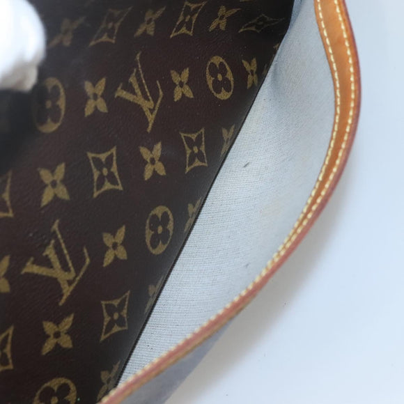 LOUIS VUITTON Monogram Reporter PM Shoulder Bag M45254 LV Auth hk2234