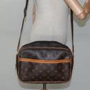 LOUIS VUITTON Monogram Reporter PM Shoulder Bag M45254 LV Auth hk2234-25