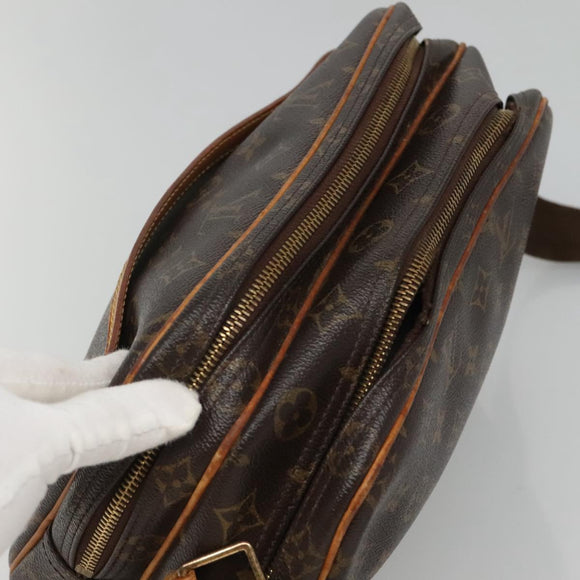 LOUIS VUITTON Monogram Reporter PM Shoulder Bag M45254 LV Auth hk2234