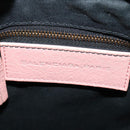 BALENCIAGA Shoulder Bag Leather Pink 310250 Auth hk2257V-18