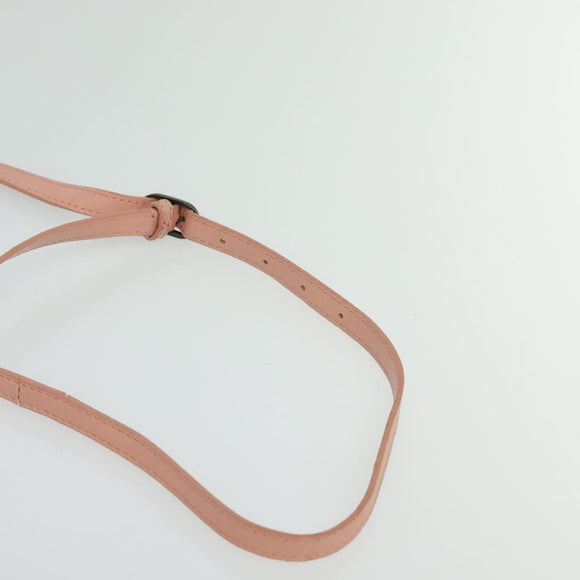 BALENCIAGA Shoulder Bag Leather Pink 310250 Auth hk2257V