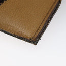 PRADA Hand Bag Wool Brown Auth hk2259-9
