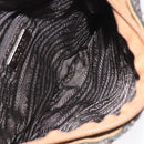 PRADA Hand Bag Wool Brown Auth hk2259-17