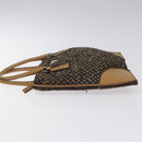 PRADA Hand Bag Wool Brown Auth hk2259-5