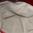 BURBERRY Nova Check Tote Bag PVC Red Silver Auth hk2263-19