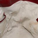 BURBERRY Nova Check Tote Bag PVC Red Silver Auth hk2263-20