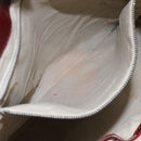 BURBERRY Nova Check Tote Bag PVC Red Silver Auth hk2263-11