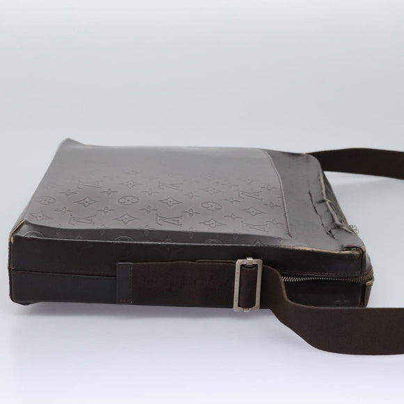 LOUIS VUITTON Monogram Lace Steve Shoulder Bag Brown M46530 LV Auth hk2271