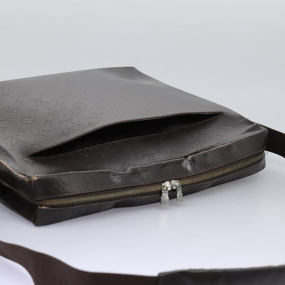 LOUIS VUITTON Monogram Lace Steve Shoulder Bag Brown M46530 LV Auth hk2271