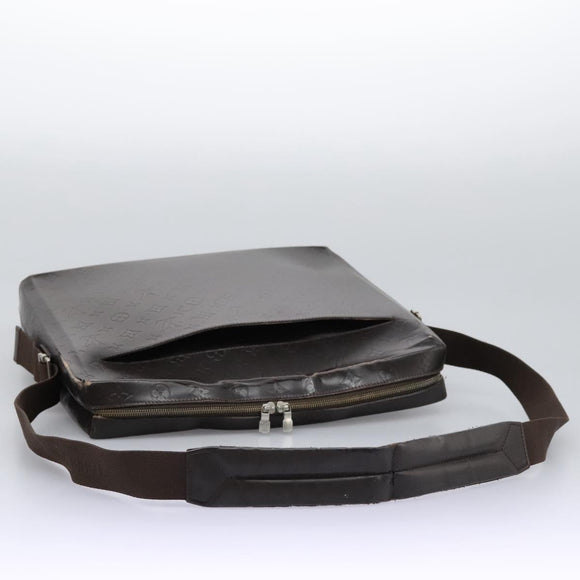 LOUIS VUITTON Monogram Lace Steve Shoulder Bag Brown M46530 LV Auth hk2271