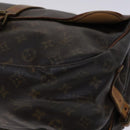 LOUIS VUITTON Monogram Saumur 35 Shoulder Bag M42254 LV Auth hk2284-16