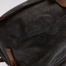 LOUIS VUITTON Monogram Saumur 35 Shoulder Bag M42254 LV Auth hk2284-17