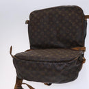 LOUIS VUITTON Monogram Saumur 35 Shoulder Bag M42254 LV Auth hk2284-19