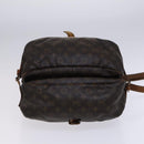 LOUIS VUITTON Monogram Saumur 35 Shoulder Bag M42254 LV Auth hk2284-5