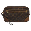LOUIS VUITTON Monogram Marly Dragonne GM Clutch Bag M51825 LV Auth hk2292-13