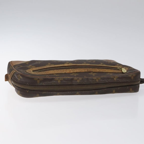 LOUIS VUITTON Monogram Marly Dragonne GM Clutch Bag M51825 LV Auth hk2292