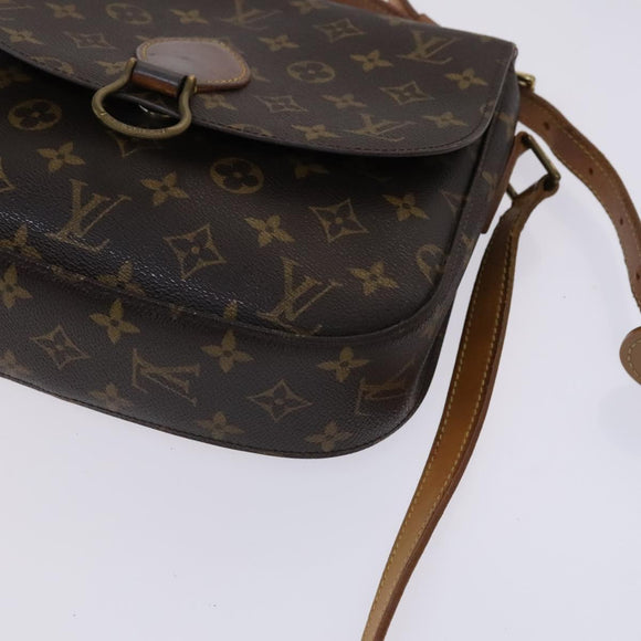 LOUIS VUITTON Monogram Saint Cloud GM Shoulder Bag M51242 LV Auth hk2296