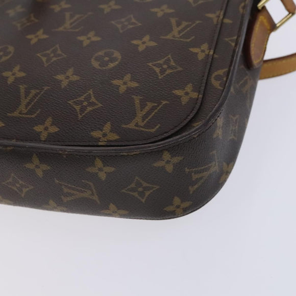 LOUIS VUITTON Monogram Saint Cloud GM Shoulder Bag M51242 LV Auth hk2296