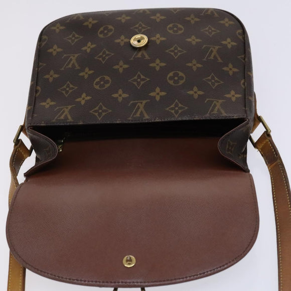 LOUIS VUITTON Monogram Saint Cloud GM Shoulder Bag M51242 LV Auth hk2296
