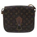 LOUIS VUITTON Monogram Saint Cloud GM Shoulder Bag M51242 LV Auth hk2296-13