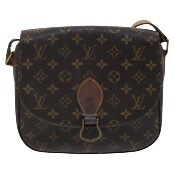 LOUIS VUITTON Monogram Saint Cloud GM Shoulder Bag M51242 LV Auth hk2296