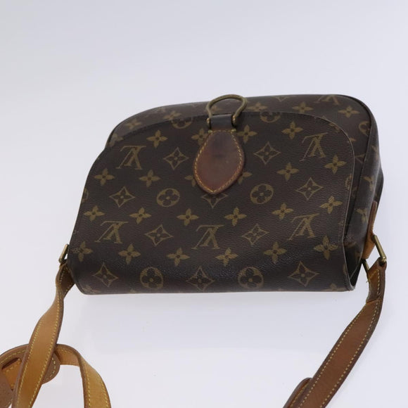 LOUIS VUITTON Monogram Saint Cloud GM Shoulder Bag M51242 LV Auth hk2296