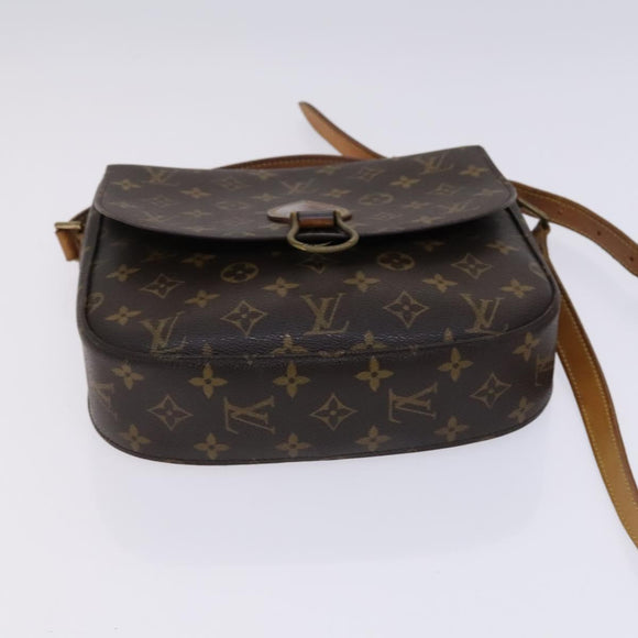 LOUIS VUITTON Monogram Saint Cloud GM Shoulder Bag M51242 LV Auth hk2296