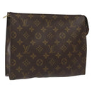 LOUIS VUITTON Monogram Poche Toilette 26 Pouch M47542 LV Auth hk2297-1