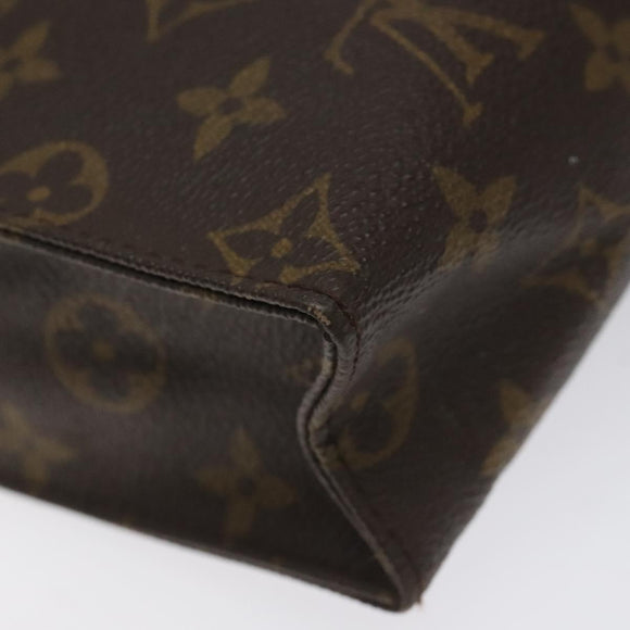 LOUIS VUITTON Monogram Poche Toilette 26 Pouch M47542 LV Auth hk2297