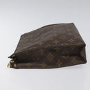 LOUIS VUITTON Monogram Poche Toilette 26 Pouch M47542 LV Auth hk2297-4
