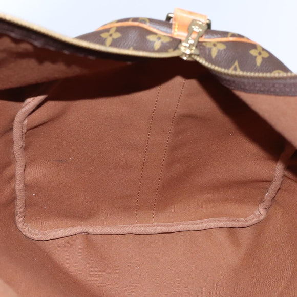 LOUIS VUITTON Monogram Keepall Bandouliere 60 Boston Bag M41412 LV Auth hk2300