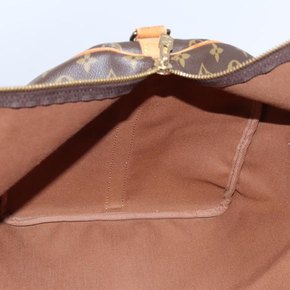 LOUIS VUITTON Monogram Keepall Bandouliere 60 Boston Bag M41412 LV Auth hk2300