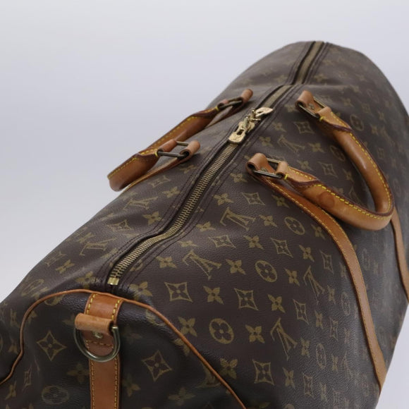 LOUIS VUITTON Monogram Keepall Bandouliere 60 Boston Bag M41412 LV Auth hk2300