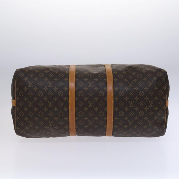 LOUIS VUITTON Monogram Keepall Bandouliere 60 Boston Bag M41412 LV Auth hk2300