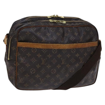 LOUIS VUITTON Monogram Reporter GM Shoulder Bag M45252 LV Auth hk2306