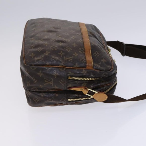 LOUIS VUITTON Monogram Reporter GM Shoulder Bag M45252 LV Auth hk2306